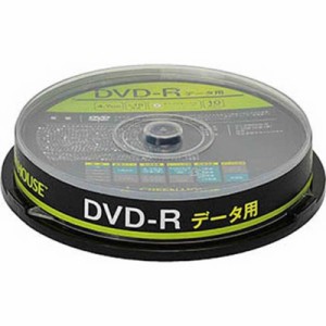 グリーンハウス　1~16倍速対応 データ用DVD-Rメディア (4.7GB･10枚)　GH-DVDRDA10