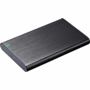 グリーンハウス　HDD SSDケース USB-C＋USB-A接続 Windows11対応 Mac ブラック 2.5インチ対応 SATA 1台　GH-HDCU325A-BK ブラック
