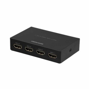 グリーンハウス　4K30P対応 HDMIスプリッタ 4ポート 　GH-HSPH4