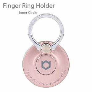 HAMEE　〔スマホリング〕 iFace Finger Ring Holder インナーサークルタイプ　IFACEリングICRGL ロｰズゴｰルド 