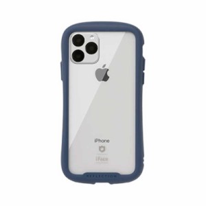 HAMEE　iPhone 11 Pro 5.8インチ iFace Reflection強化ガラスクリアケース　41-907320 ネイビｰ