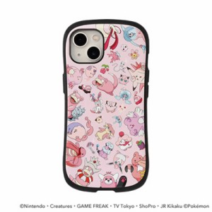 HAMEE　[iPhone 13 2眼専用] ポケットモンスター/ポケモン iFace First Classケース iFace ピンク　IP13IFACEPKMPK