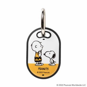 HAMEE　[AirTag専用]PEANUTS/ピーナッツキャラクター iFace First Classケース iFace スヌーピー&チャーリー・ブラウン/イエロー　ATAGIF