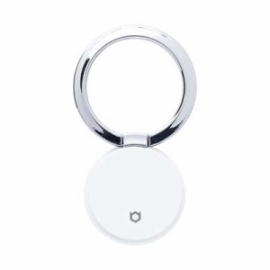 HAMEE　iFace Finger Ring Holder フラットタイプ iFace マットホワイト　IFACERINGFTWH