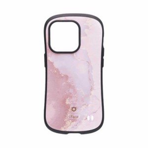 HAMEE　［iPhone 14 Pro専用］iFace First Class Marbleケース iFace パウダーピンク　IP14PIFACEMBLPPK