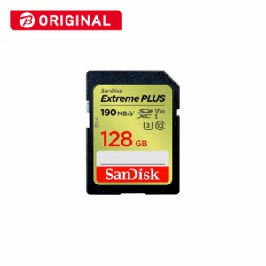 サンディスク　SDXCカード Extreme PLUS (Class10/128GB)　SDSDXWA-128G-JBJCP