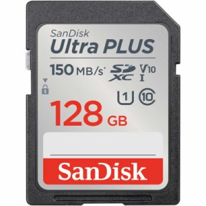 サンディスク　SDXCカード Ultra PLUS (Class10/128GB)　SDSDUWC-128G-JN3IN