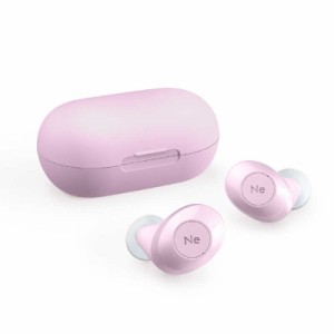 ラディウス　イヤホン 完全ワイヤレスイヤホン Mauve Pink ［リモコン・マイク対応 /ワイヤレス(左右分離) /Bluetooth］　HP-T70BTN