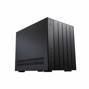 コンピューケースジャパン　PCケース［Micro ATX /Mini-ITX］ブラックアルマイト　ASE-W1A-BK