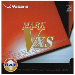 ヤサカ　裏ソフトラバー マークV XS MARK V XS 薄 赤 [裏ソフト /スピン]　B70