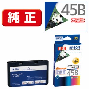 エプソン　EPSON　インクカートリッジ(大容量)　ICCL45B