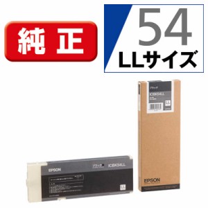 エプソン　EPSON　ブラックインクカートリッジLL　ICBK54LL (ブラック)