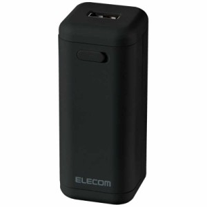 エレコム　ELECOM　モバイルバッテリー/乾電池式/単3電池4本付属　DE-KD01BK