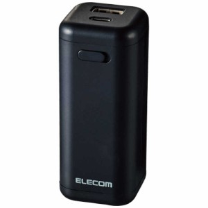 エレコム　ELECOM　モバイルバッテリー/乾電池式/A-Cケーブル付属/単3電池4本付属　DE-KD02BK