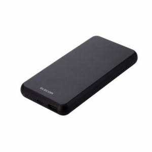 エレコム　ELECOM　モバイルバッテリー 10000mAh 大容量 15W / 3A 15W / 3A 入出力( Type-C ×1 ) 出力( USB-A ×1 ) おまかせ充電対応 