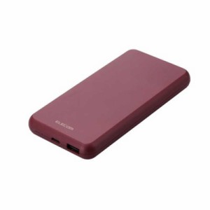 エレコム　ELECOM　モバイルバッテリー 10000mAh 大容量 15W / 3A 15W / 3A 入出力( Type-C ×1 ) 出力( USB-A ×1 ) おまかせ充電対応 