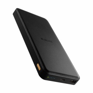 エレコム　ELECOM　モバイルバッテリー ブラック [12000mAh /PD対応 /リン酸鉄リチウムイオン電池]　DE-C39-12000BK