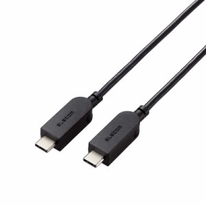 エレコム　ELECOM　タイプC ケーブル USB Type C to Type C 1.2m PD 60W対応 スイングコネクタ ( Chromebook Mac PC iPad Android スマホ