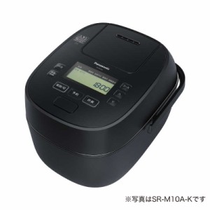 パナソニック　Panasonic　炊飯器 1升 (おどり炊き)可変圧力IH ブラック K　SR-M18A-K