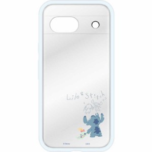 グルマンディーズ　Pixel 8a IIIIfit Clear ケース ディズニーキャラクター スティッチ　DNG196ST