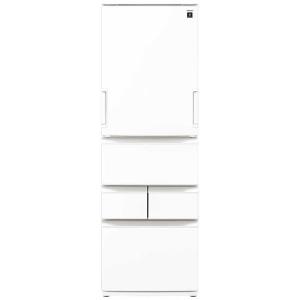 SHARP 両開きホワイト冷蔵庫 シャープ 冷蔵庫 両開き sj - kw 42r - sの通販｜au PAY マーケット