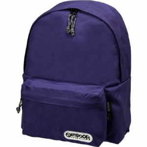 OUTDOOR　OUTDOOR アウトドア デイパック リュック バックパック パープル 約18L　62020