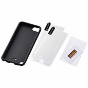 レイアウト　iPod touch 5G専用シリコンケース(ブラック)　RT-T5B1/B