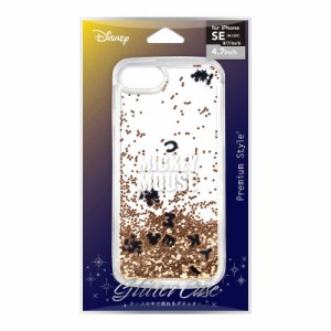 PGA　iPhone SE/8/7/6s/6用 グリッターケース ミッキーマウス] Premium Style ミッキーマウス　PG-DLQ20M01MKY