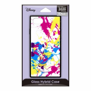 PGA　iPhone SE 第2世代 ガラスハイブリッドケース ミッキーマウス/スプラッシュ　PG-DGT20M02MKY