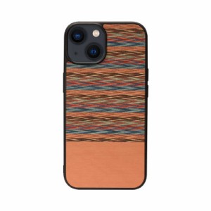 ROA　iPhone 15(6.1インチ) MagSafe対応天然木ケース Man＆Wood Browny Check　I25511i15