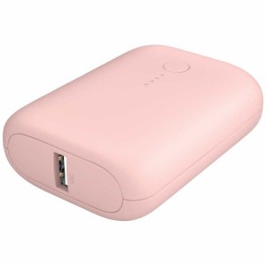 MOTTERU　モバイルバッテリー MOTTERU シェルピンク  [10000mAh/ PD20W /2ポート /充電タイプ]　MOT-MB10001Z-PK