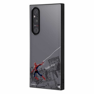 INGREM　Xperia 1 V『マーベル』耐衝撃ハイブリッドケース スパイダーマン 2 　IQ-DMXP1M5K3TB/SPM2