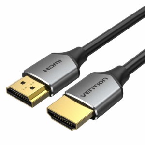 VENTION　0.5m HDMIケーブル ［0.5m /HDMI⇔HDMI /スリムタイプ /イーサネット対応］ グレー　AL-0171