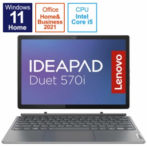 レノボジャパン　Lenovo　IdeaPad Duet 570i ストームグレー ノートパソコン ノートPC　82TQ000HJP