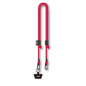 大雪屋　HOLDTUBE SHOULDER STRAP 6mm ROPE RED　HS-0202