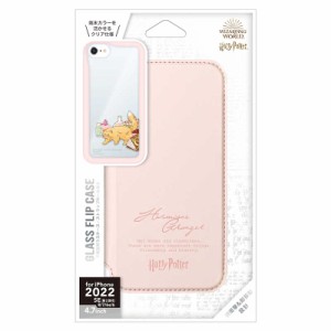 PGA　iPhoneSE(第3・2世代)/8/7/6s/6ガラスフリップケース ハリー・ポッター Premium Style　PG-WGF22M03HAP