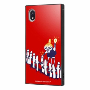 INGREM　Xperia Ace III 『ムーミン』 耐衝撃ハイブリッドケース KAKU リトルミイとニョロニョロ　IQ-AXPAM3K3TB/MT013