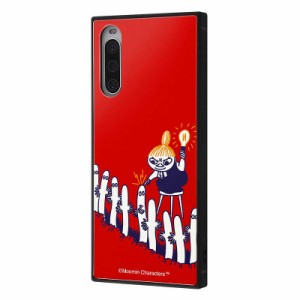 INGREM　Xperia 10 IV 『ムーミン』 耐衝撃ハイブリッドケース KAKU リトルミイとニョロニョロ　IQ-AXP10M4K3TB/MT013