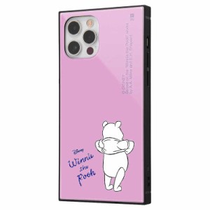 INGREM　iPhone 12 / 12 Pro 『ディズニーキャラクター』耐衝撃ハイブリッドケース プーさん パープル　IQ-DP27K3TB/PO21