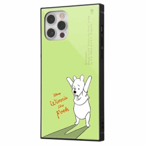 INGREM　iPhone 12 / 12 Pro 『ディズニーキャラクター』耐衝撃ハイブリッドケース プーさん キミドリ　IQ-DP27K3TB/PO23