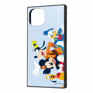 INGREM　iPhone 14 / 13 『ディズニーキャラクター』 耐衝撃ハイブリッドケース KAKU ミッキー＆フレンズ 2 　IQDP36K3TBMAF6