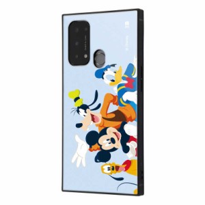 INGREM　OPPO Reno5 A 『ディズニーキャラクター』 耐衝撃ハイブリッドケース KAKU ミッキー＆フレンズ 2　IQDOPR5AK3TBMAF6