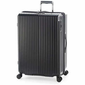 SOLIDKNIGHT　スーツケース ジッパータイプ 104L 拡張機能付き マットブラック　ALI-075-28W