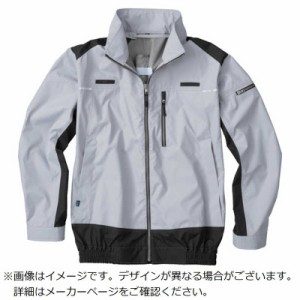 空調服　空調服　遮熱フルハーネス空調服　シルバー　L 　KU92110K30S3