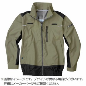 空調服　空調服　遮熱フルハーネス空調服　カーキグリーン　M 　KU92110G60S2