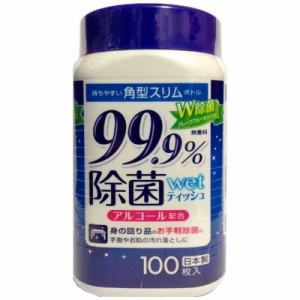 パンレックス　W除菌99.9％ウェットティッシュ本体100枚　