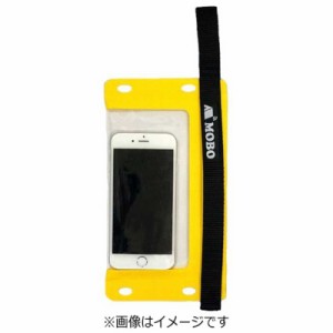 MOBO　スマートフォン用防水バッグ[5.5インチまで対応] ハンドストラップ/ネックストラップ/カラビナ付　AM-BMB-YE01 イエロー Water Spo