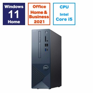 DELL　デル　デスクトップパソコン ［モニター無し /intel Core i5 /メモリ：8GB /SSD：512GB /2024春モデル］ ブラック　SI50-EHHB