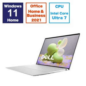 DELL　デル　モバイルノートパソコン ［13.4型 /Windows11 Home /intel Core Ultra 7 /メモリ：16GB /SSD：512GB］ プラチナシルバー　MX
