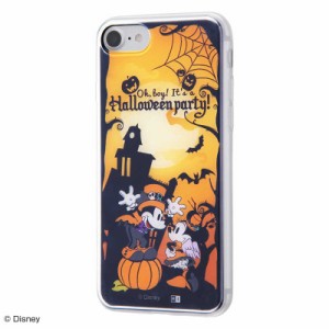 INGREM　iPhone SE(第3/2世代)/iPhone 8/ 7 TPUケース+背面パネル『ディズニーハロウィン』 1　IJDP7TPHDF001